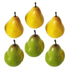 6 Pcs Fruit Artificiel Factice