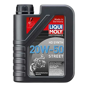 Huile moteur street 20w - huile, 20w-50