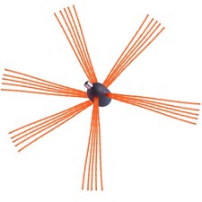 Kit de Ramonage Poêle Pellet 8 m Brosse Rotative 8 Tiges Flexibles Nylon