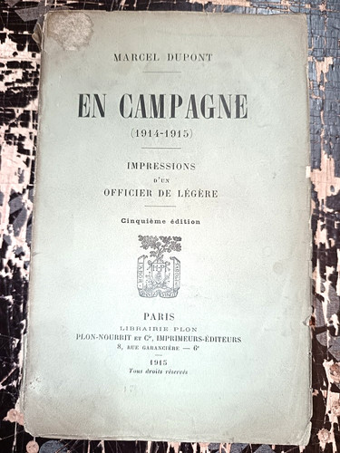Guerre ww1 en campagne - ww1,