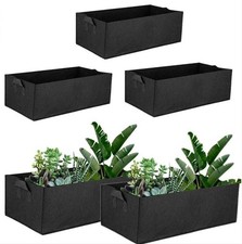5 Pack Rectangular Garden Grow