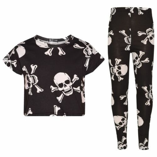 Filles hauts enfants crâne - enfants,