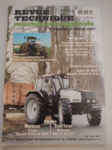 Revue technique tracteur - revue,