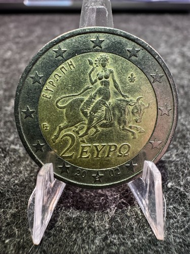 Pièce euros grèce - pièce, 2002