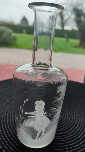 Carafe verre emaille - en,