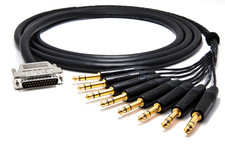 Enoaudio Mogami 2932 8Multicore Analogue Câble Breakout D-Sub25 -neutrik 6,3 Trs