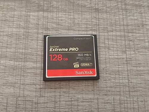Sandisk 128gb extreme pro - 128gb, cf