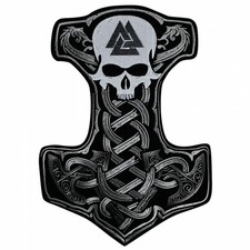 Thors Hammer Back Patch