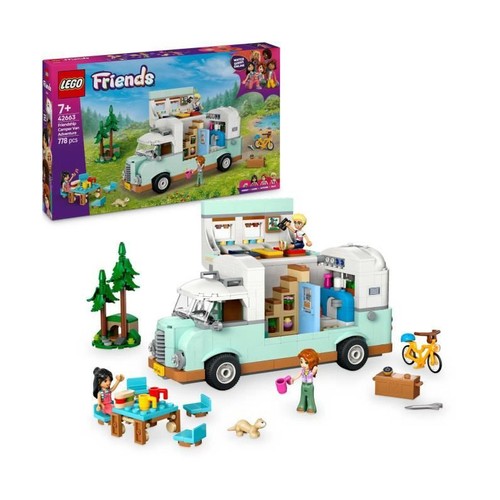 Lego friends 42663 camping - lego, camping-car