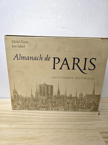 Livre almanach paris - livre,