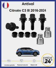 Ecrous antivol de roues noir