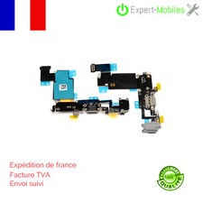 iPhone 6s plus - DOCK CONNECTEUR DE CHARGE GRIS BLANC