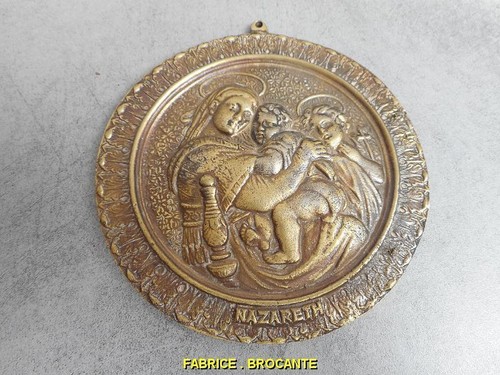 Plaque medaille jesus - medaille,