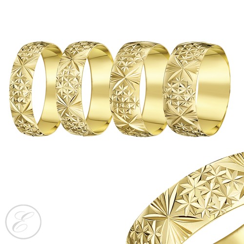 18ct bague jaune lourd - or,