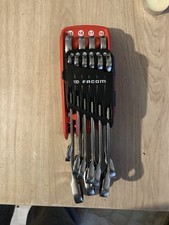 Facom Jeu De 10 Clés Mixtes A Cliquet Métrique Sur Etui