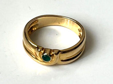 BAGUE plaqué or poinçonné &