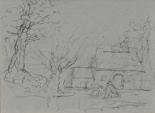 Dessin ancien vasserot - dessin, p.