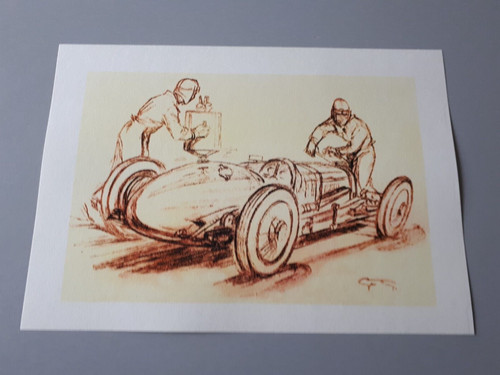 Affiche voiture course - affiche, de