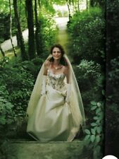 Robe de mariee Soie Sauvage Champagne Pronuptia T40