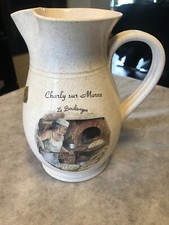 ANCIENNE CRUCHE CHARLY SUR MARNE  LE BOULANGER VALLAURIS SIGNE TERRA VECCHIA