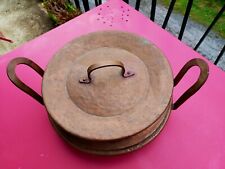  Ancienne élégante Tourtière en cuivre XIX éme