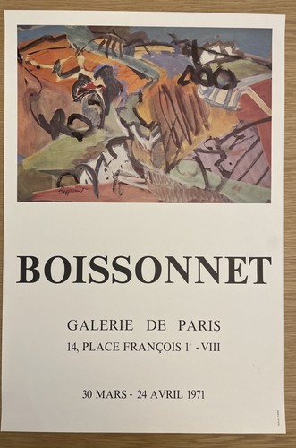 Boissonnet affiche originale - boissonnet.,