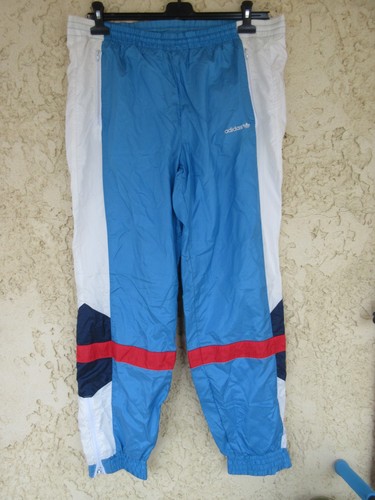 Pantalon adidas nylon bleu - pantalon,