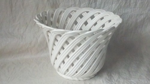 Ancien cache pot faience - cache,