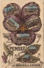 CPA SAUXILLANGES Une Pensee de