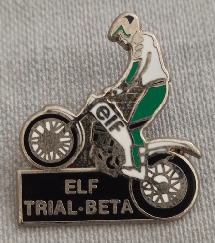 Pins moto elf trial - pins,