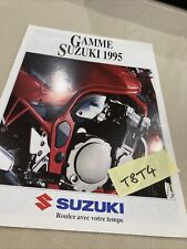 Suzuki 1995 moto GSX-R 750 1100 VS1400 DR650 JR50 GSXF etc prospectus catalogue