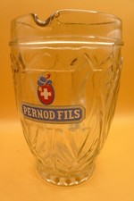 Pichet carafe ancien en verre