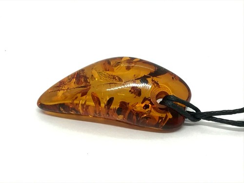 Pendentif ambre cadeau - pendentif,