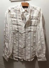 Chemise blanches cérémonie viscose T38 Grandes ondes (4407194)