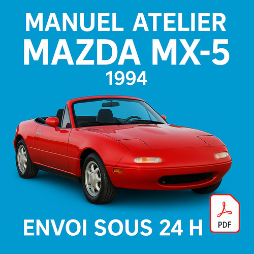 Manuel atelier mazda mx5 - manuel, 1994