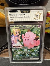 Pokémon mélofée ex de lilie 184/159 PCA 9.5 aventures ensemble