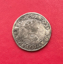 Belle monnaie lorraine, Charles III (1545-1608), Teston au buste juvénile