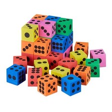 Dés Jeu de 36 HxlxP 4x4x4 cm