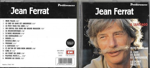 Titres jean ferrat best - cd,