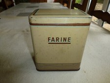 BOITE TOLE LITHO FARINE CACAO
