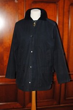 Manteau, veste, homme, impermeable, Blarney Woollen Mills taille L, bleu marine.