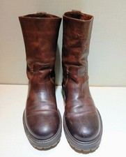 Bottes En Cuir Homme