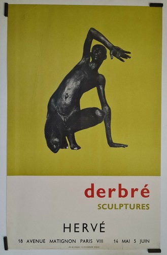 Derbré sculptures affiche - derbré,