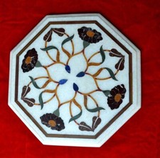 Table D'Appoint En Marbre 12"