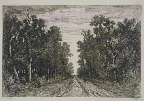 Théodore rousseau forêt de - forêt,