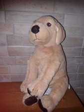 Cb/ Peluche Doudou chien chiot Golden Retriever ikea 40 cm (Assis 33Cm) Gosig