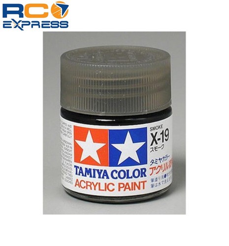 Tamiya acrylic x19 gloss smoke - x19,