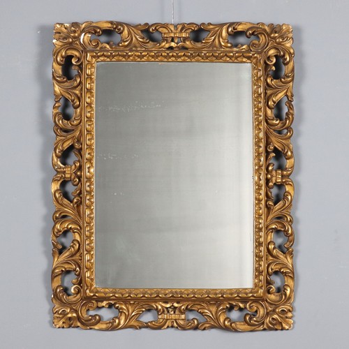 Miroir ancien bois - miroir,