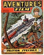 AVENTURES FILM NUMERO 14  ARTIMA 1953 RARISSIME TBE