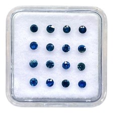 16 Pièces Saphir Naturel Sri